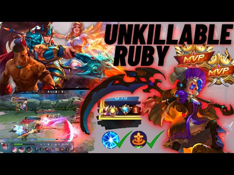 UNKILLABLE RUBY! NO DEATHS IN RG | BEST BUILD 2022 - MCQUEENX