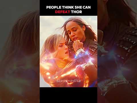 Captain marvel or Thor 👀 | #shorts