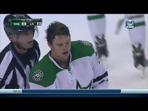 Antoine Roussel vs Dan Carcillo Oct,19 2013