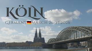 旅行VLOG:ドイツ🇩🇪ケルン|2026/03|1泊2日|豚とビールざんまい