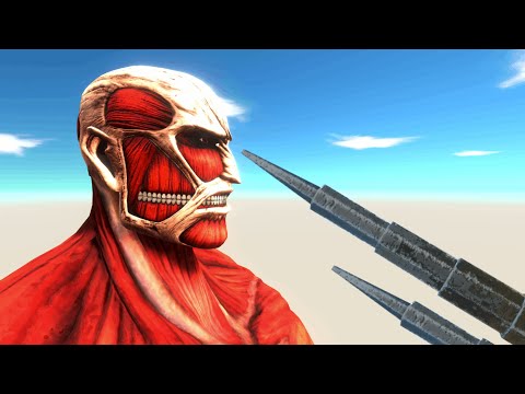 Epic Spike Trap and Reach The Evolution Gate to Colossal Titan - Animal Revolt Battle Simulator
