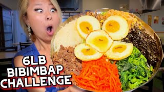 6LB BIBIMBAP CHALLENGE at Lee's Korean BBQ in Las Vegas, NV!! #RainaisCrazy