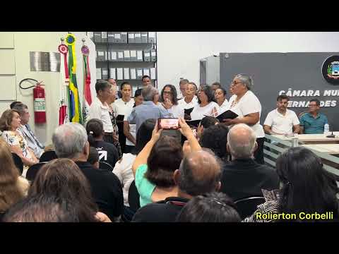 Homenagem ao coral da Igreja Cristã Casa de Oração de Fernandes Tourinho