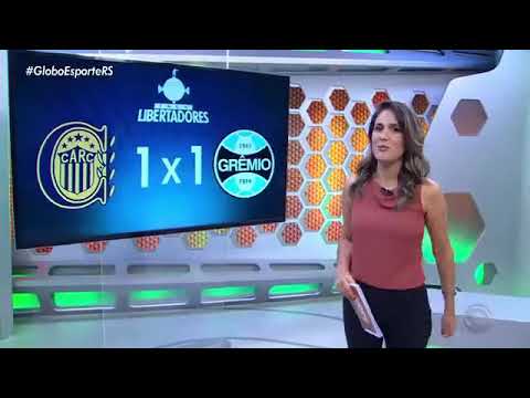 Globo Esporte RS - Grêmio empata na estreia da Libertadores 2019 07/03/2019