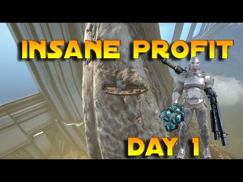 How this SOLO Raid Gave Us Huge Profit Day 1 | Ark Pvp