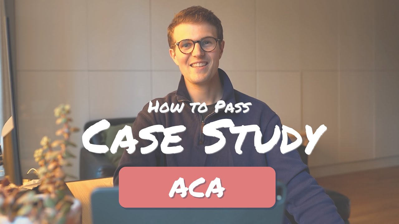 How To Pass Case Study ACA ICAEW At The First Attempt!