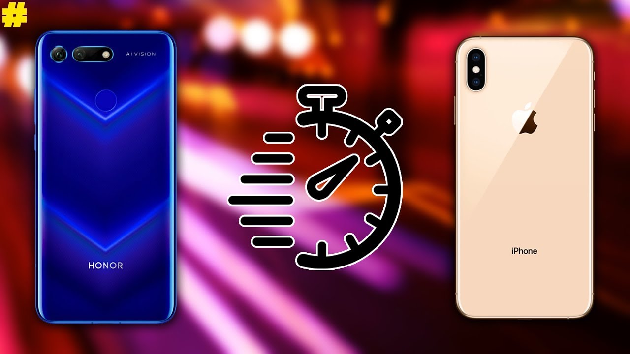Honor View 20 vs Apple iPhone XS Max Speed Test: A12 Bionic or Kirin 980?