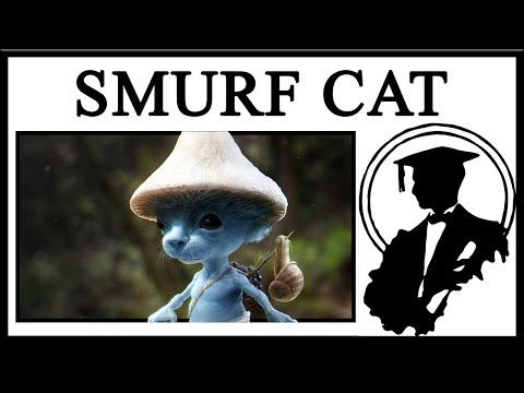 Is The Smurf Cat AI Generated?