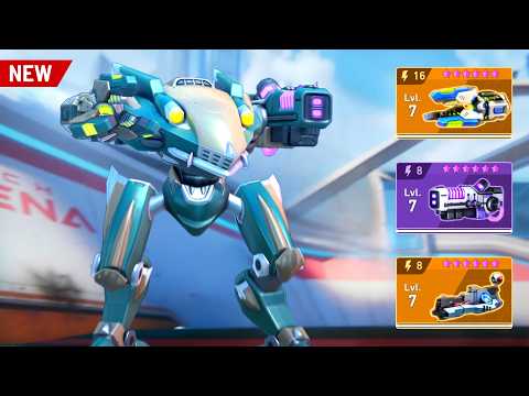 NEW CRUISER - Shadow & Graviton Beam 16, Oracle 8, Fusion Cannon 8 - Mech Arena