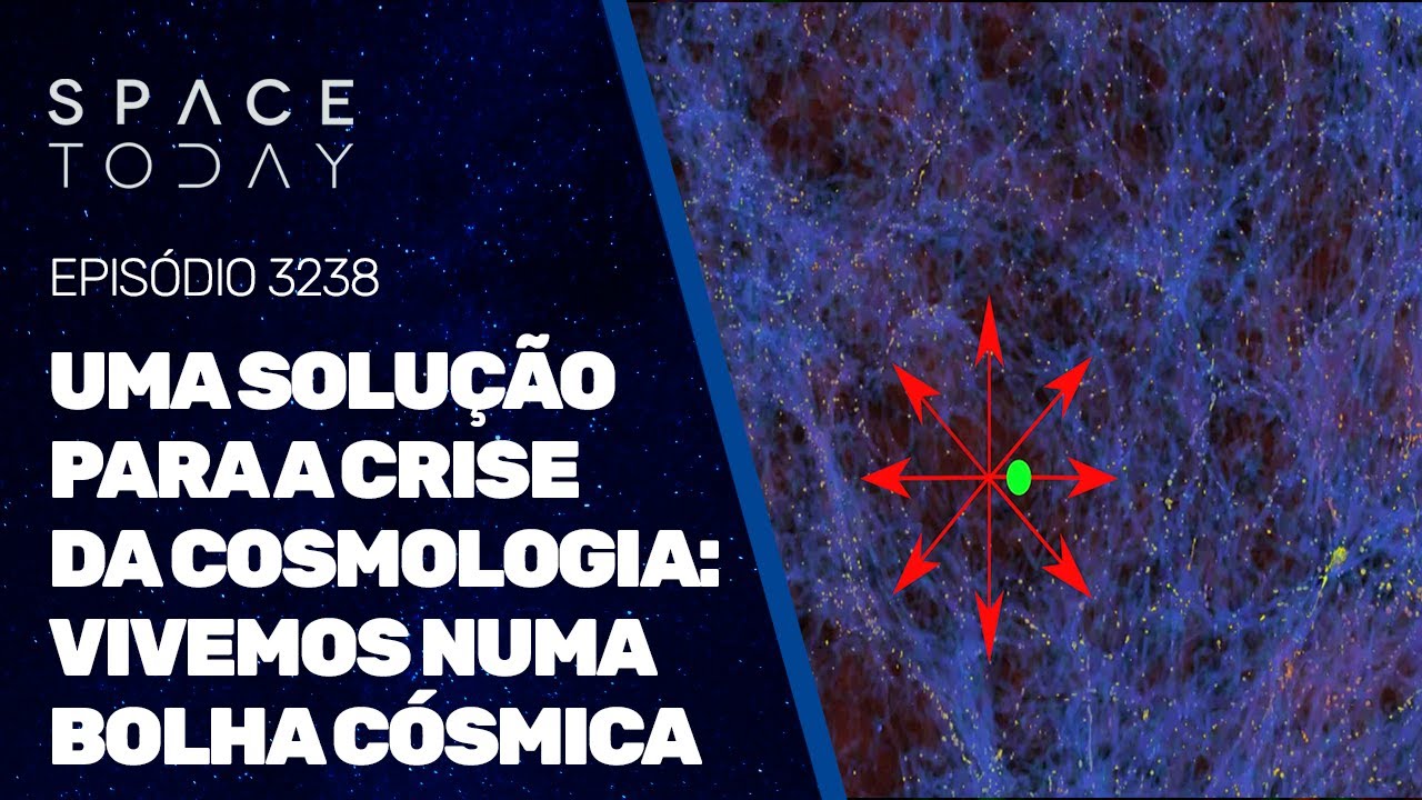 UMA SOLUÇÃO PARA A CRISE DA COSMOLOGIA : VIVEMOS NUMA BOLHA CÓSMICA