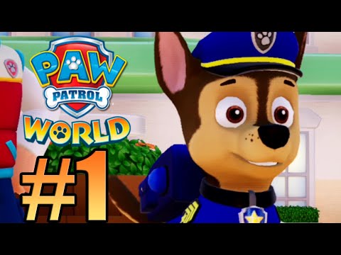 PAW Patrol World Gameplay Walkthrough Part 1 - Adventure Bay