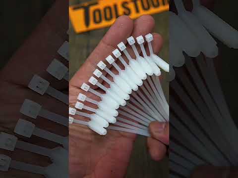 High Strength Cable Tie Mounts with Screws #shorts