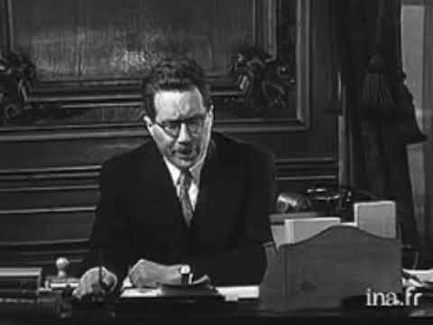 Nuremberg Trial Day 36 (1946) French Opening by Francois de Menthon