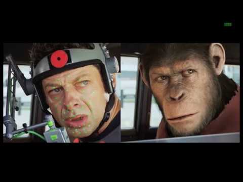 Rise of the Planet of the Apes -  CGI making of (2011) (HD)