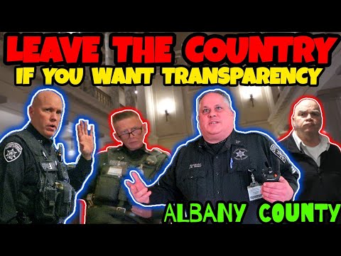 💥 LEAVE THE COUNTRY if you want to take PHOTOS in PUBLIC!  🤦‍♂️ Albany County...