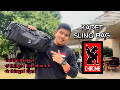 Chrome Industries Kadet Sling Bag | Initial Review | Should you buy it?? Product Review Series