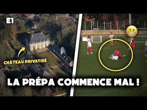 E1: We're doing the U17 preseason in a huge castle, our friendly match disgusts us