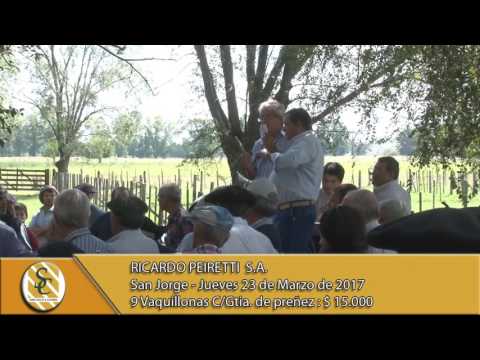 23-03-17 Venta de Vientres - Ricardo Peiretti S.A. - San Jorge.