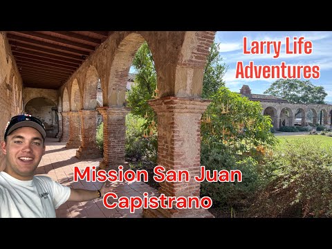 Visiting the historic Mission San Juan Capistrano