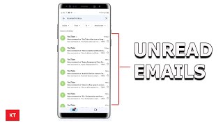 How to find unread emails in Gmail | Filter all the unread emails at the top in Gmail App (Android)