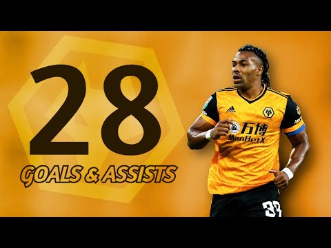 Adama Traoré - All Goals & Assists for Wolves🐺⚡