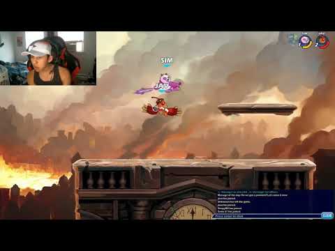 Luna's  Reaction to Java vs Simba - Pro Brawlhalla - 2022 - NA - Ranked #25