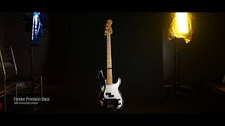 Video thumbnail for Fender Precision Bass  60th Anniversary Edition - BlackMagic 4K by takemedia