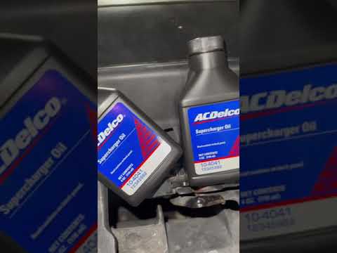 2002 Harley Davidson f150 Eaton supercharger oil change