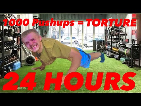 I DID 1000 PUSH-UPS IN 24 HOURS (EXTREME CHALLENGE)