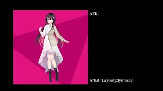 "AZKi" / Layoutgdyuatary (Audio)