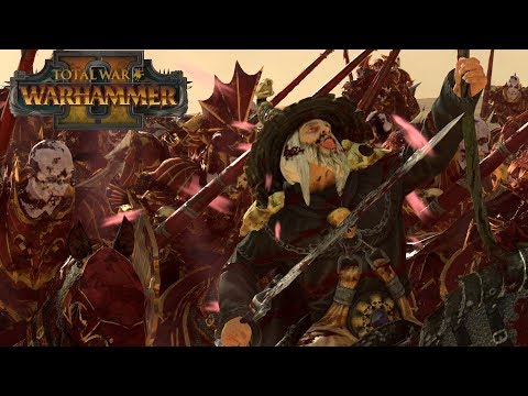 MOUNTED KEMMLER - Vampire Counts vs Greenskins // Total War: Warhammer II Online Battle
