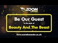 Beauty And The Beast Be Our Guest Karaoke Version From Zoom Karaoke