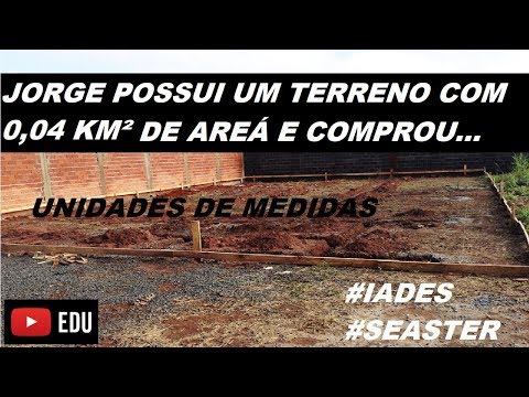 JORGE POSSUI UM TERRENO COM 0,04 KM² #IADES #SEASTER
