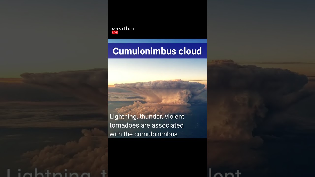 Cumulonimbus cloud - Thundercloud timelapse