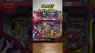 Part 17 | Let’s Open Mega Latias EX Box! #pokemon #pokemoncards #new #shorts
