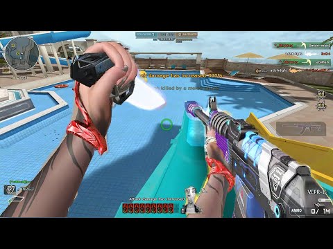 Crossfire NA ( Đột Kích Bắc Mỹ  ) 2.0 : VEPR 12 RAMPAGE - PURPLE - HERO MODE X -ZOMBIE V4