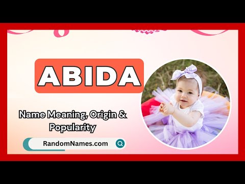 Abida - Baby Girl Name Meaning, Origin & Popularity - RandomNames.com