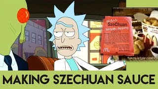 Rick and Morty - Szechuan Sauce Recipe Making The McDonald&#39;s Mulan Sauce From Scratch