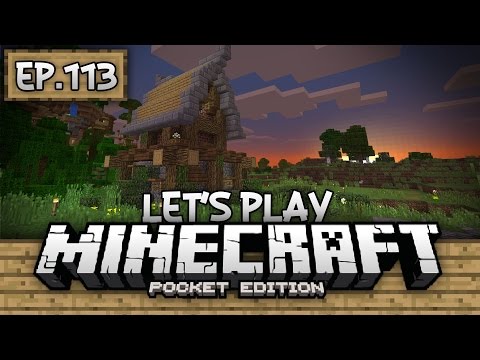 Survival Let's Play Ep. 113 - SUPER SECRET LABRATORY - Minecraft PE (Pocket Edition