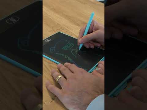 LED-Schreibtafel Apfelkiste