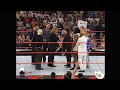 Evolution Team Bischoff Segment After Survivor Series RAW Nov 17 2003
