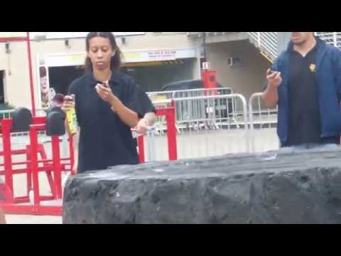 Marcos Ferrari no Tire Flip 3 x 930 kg (Recorde Sulamericano)