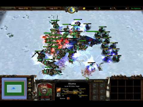 (Comment Request) 1 Akama & 20 Shaman vs 12 Bandit Lord & 16 Warden (Fully Upgrade) 1080p