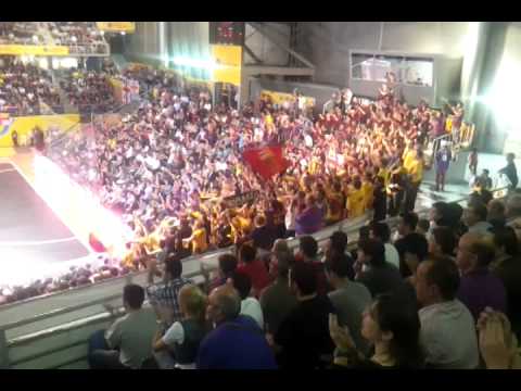 AMBIENT FINAL FOUR FUTSAL 2012 SEMIFINAL BARÇA - SPORTING PORTUGAL