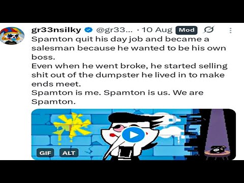 Crypto Bros found out about Spamton..