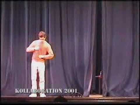 jello man breakdancing