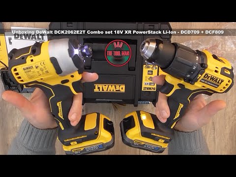 Набор из двух инструментов аккумуляторных бесщеточных DeWALT DCK2062E2T