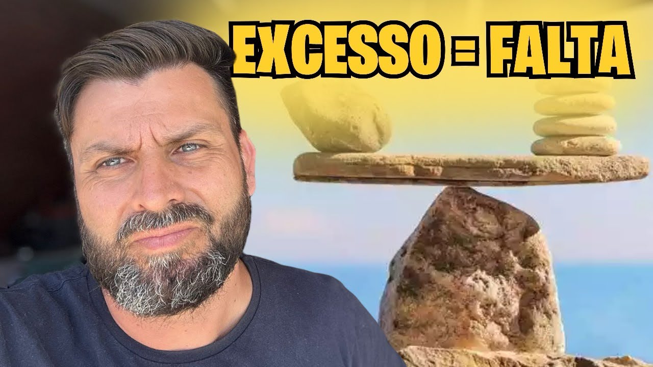 TODO EXCESSO EXPÕE UMA FALTA