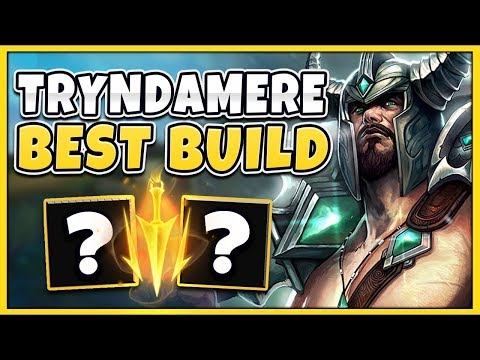 *CHALLENGER* RANK 1 TRYNDAMERE SHOWS  MOST BROKEN BUILD (INSANE)  - League of Legends