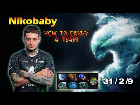 NIKOBABY MORPHLING / CARRIED BY NIKOBABY! / DOTA 2 PLAYER PERSPECTIVE / PRO PLAY